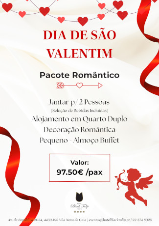 Hotel Black Tulip Porto - São Valentim 2026